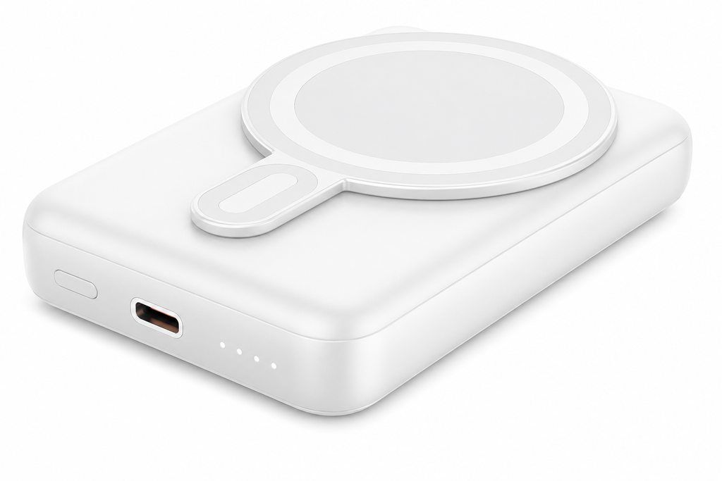 Magnetic Wireless Power Bank 10000mAh | Fast Charging | Liveteky– Snap & Charge