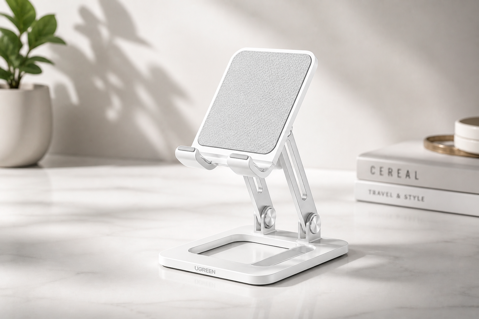 FlexiFold Adjustable Phone Stand – Portable & Anti-Slip Holder